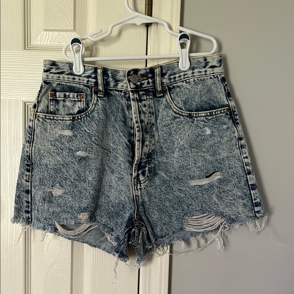 Pacsun High Waisted Jean Shorts